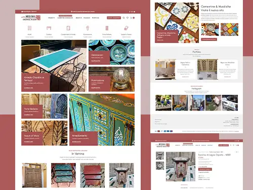 Medina Oriental Design Sito Web