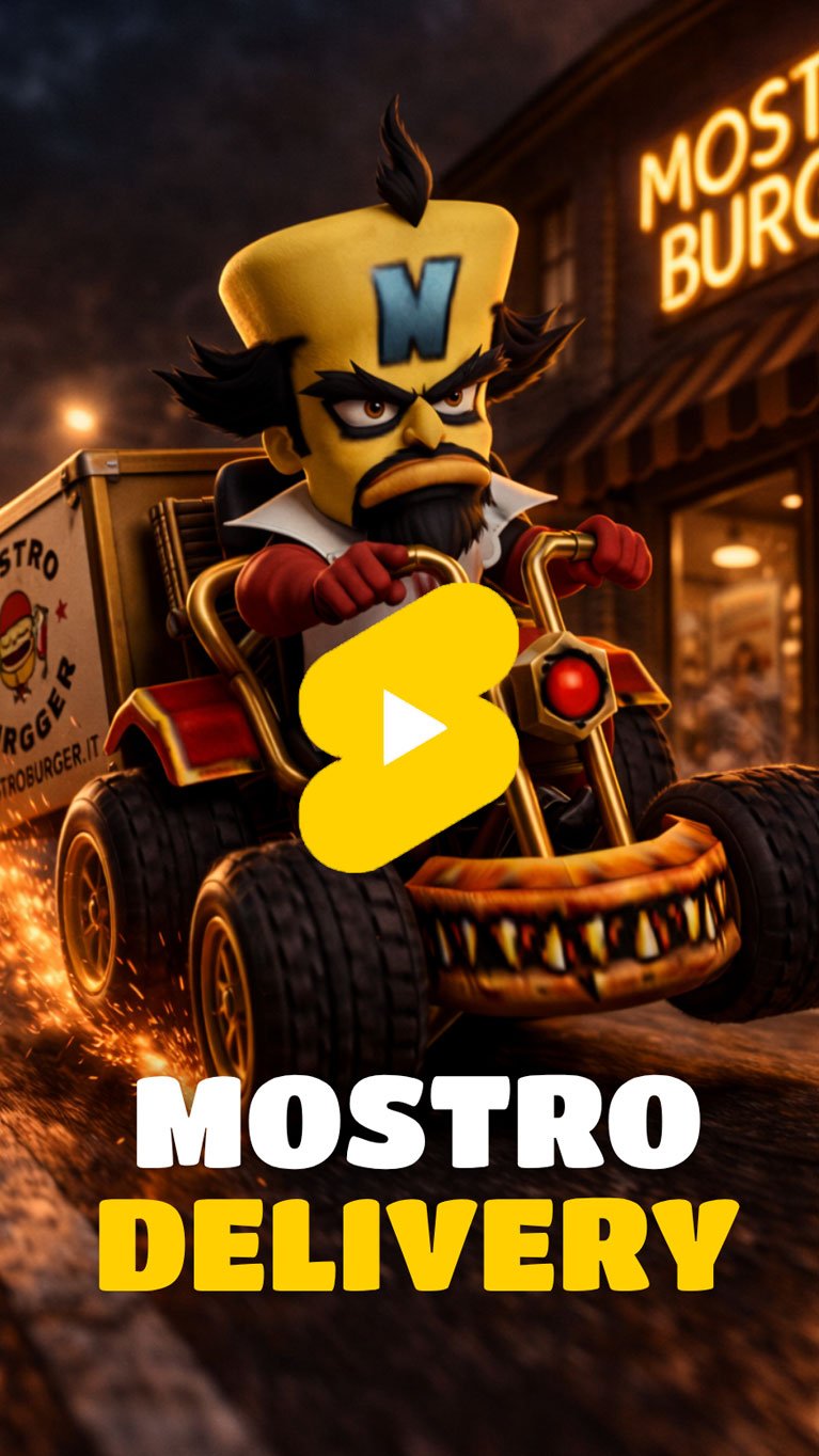 Mostro burger Delivery Roma